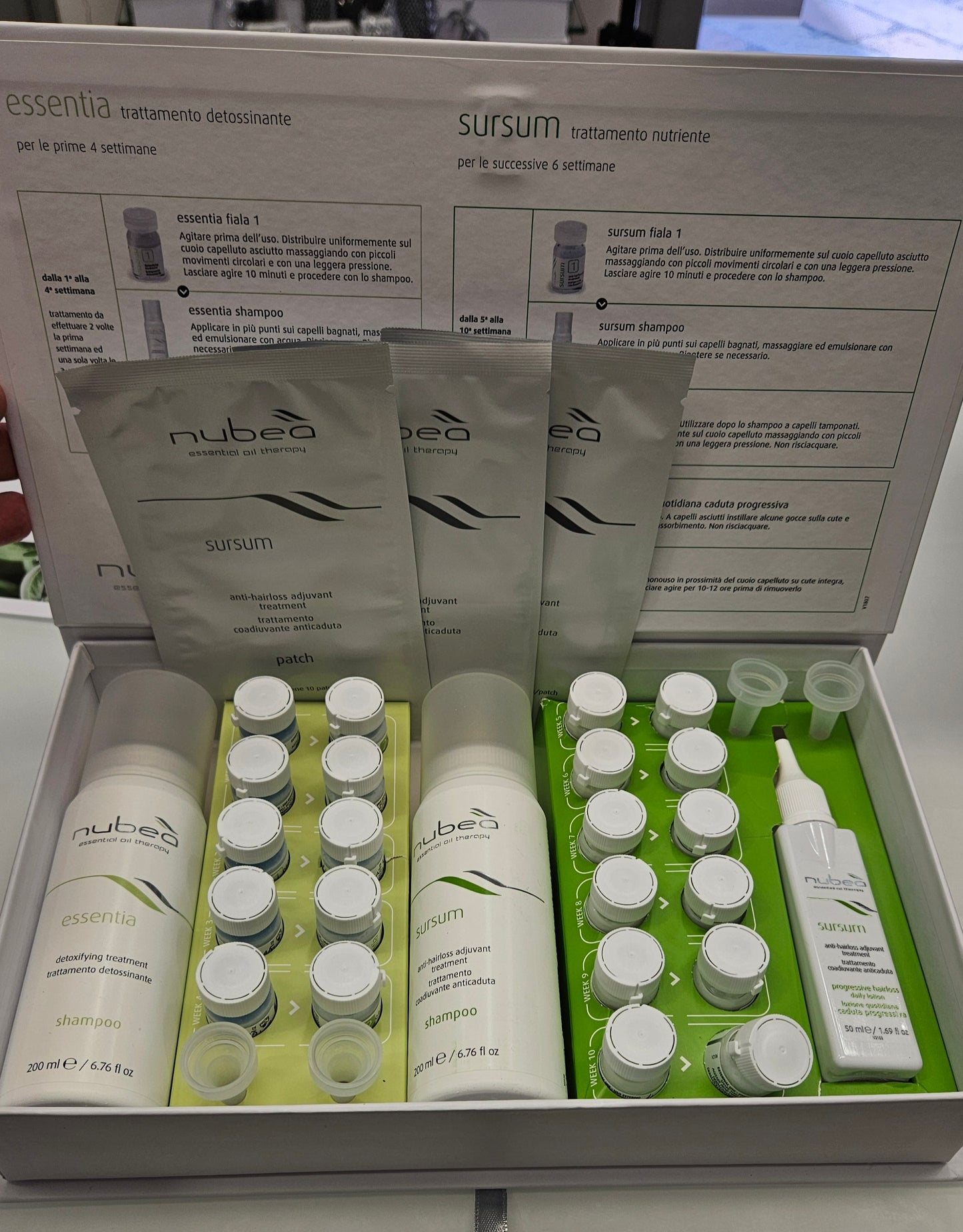 Nubea Kit anti-hairloss - trattamento anticaduta