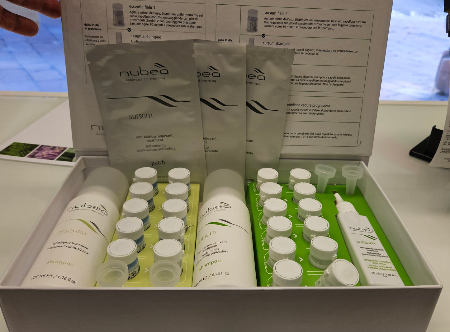 Nubea Kit anti-hairloss - trattamento anticaduta